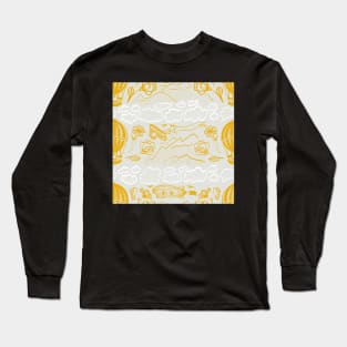 Yellow Air Travel Long Sleeve T-Shirt